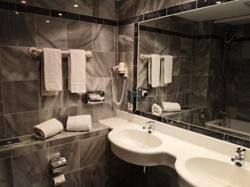 Ванная комната в Seehotel Luisenhof