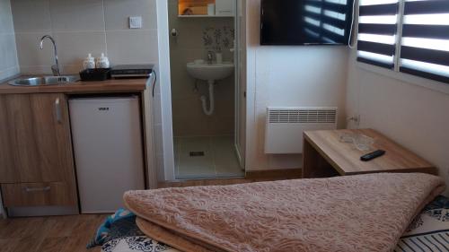 O bucătărie sau chicinetă la Rondović Apartmani - Durmitor