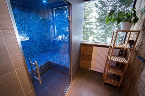 Koupelna v ubytování Hôtel Spa L'Oxygène