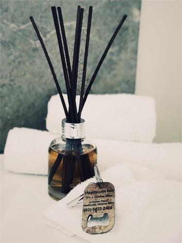 Heathcote Innにあるベッド