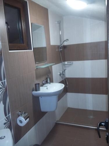 Koupelna v ubytování Guest House Ideal