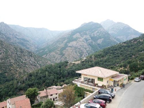 Γενική θέα στο βουνό ή θέα στο βουνό από  αυτό το bed & breakfast