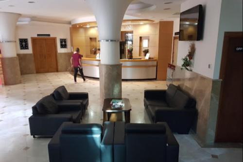 El lobby o recepción de Le Cristale Hotel