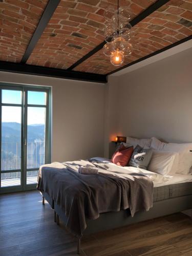Postel nebo postele na pokoji v ubytování Vigna Rocchetta