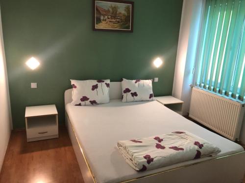 Cama o camas de una habitación en Pension Eclipse