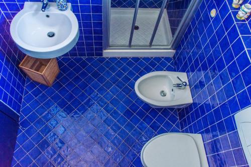 Kúpeľňa v ubytovaní Affascinante Villa Ottocentesca a Caltagirone