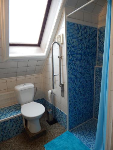 Koupelna v ubytování Penzion Dřevěnka