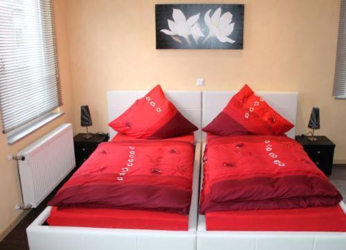 Ein Bett oder Betten in einem Zimmer der Unterkunft Apartment Hoppers