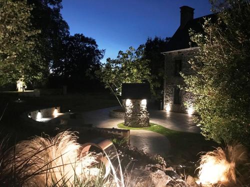 Zahrada ubytování Clos l'Abbe, Piscine & Spa - Demeure de Prestige