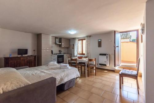 Postel nebo postele na pokoji v ubytování Casa Erika