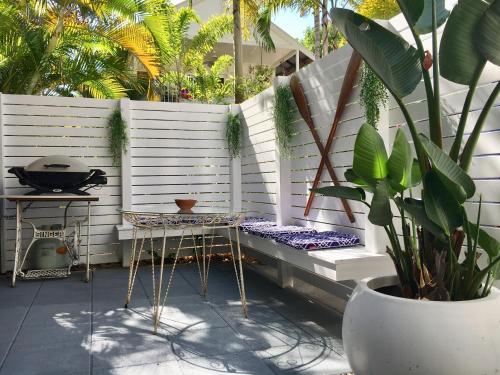 Zahrada ubytování Pandanus Cottage