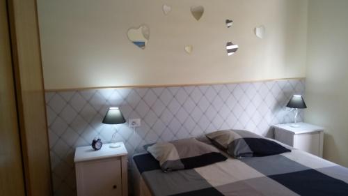 Postel nebo postele na pokoji v ubytování la Caldera