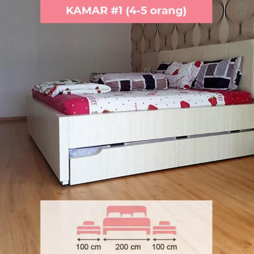 Postel nebo postele na pokoji v ubytování One-8 Premium Villa