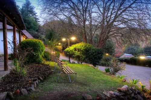 Jardín al aire libre en Hogsback Arminel Hotel