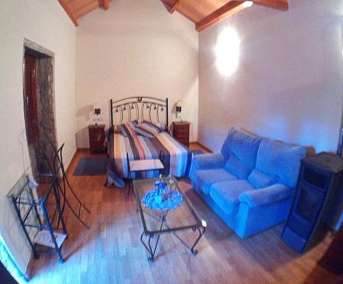 Posezení v ubytování As Casas das Minas