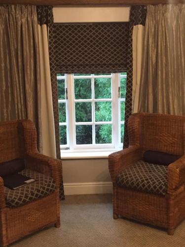 Ruang duduk di Leeuwenhof Guesthouse