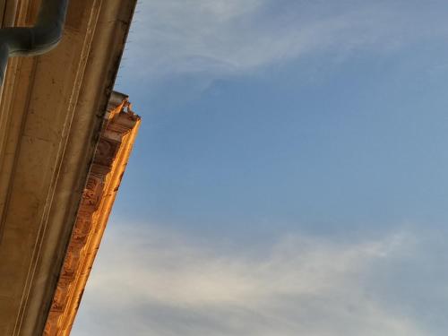 a view of the sky from the outside of a building at D-Home Ortigia in Siracusa