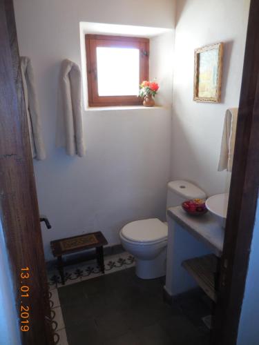 Ένα μπάνιο στο Casa del Tejedor