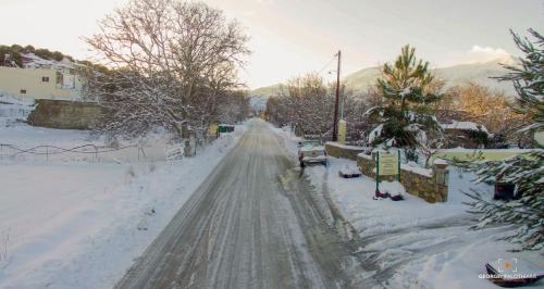 Το Maison Kronio Lassithi Plateau τον χειμώνα