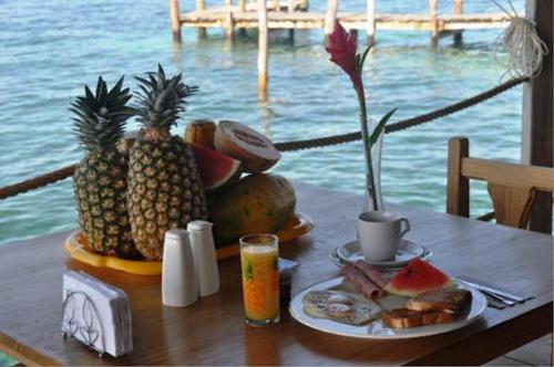 Comida en el hotel o alrededores