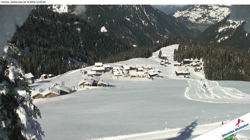 Alpenchalet Garfrescha semasa musim sejuk