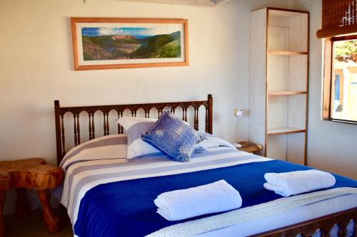 Ein Bett oder Betten in einem Zimmer der Unterkunft Conviento de Lobos