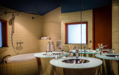Koupelna v ubytování Penck Hotel Dresden