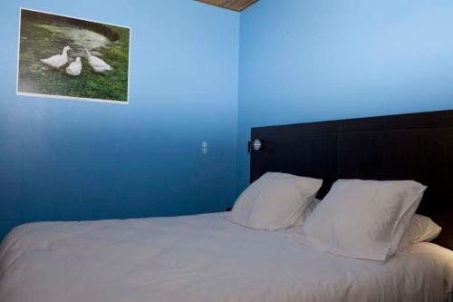 Cama o camas de una habitación en Bio Motel