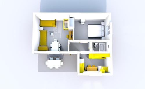 Kuchyňa alebo kuchynka v ubytovaní Apartmani Balažić