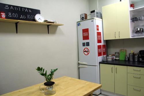 Кухня или мини-кухня в Хостелы Рус - Измайлово
