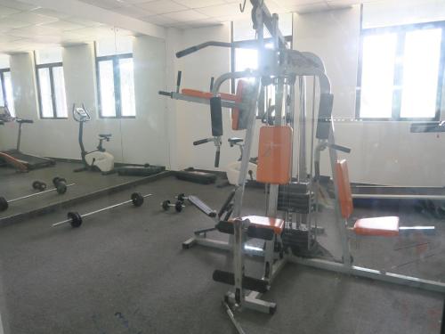 The fitness center and/or fitness facilities at Nasau Resort & Villas