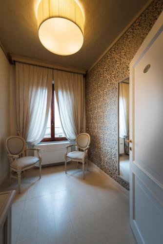 Ruang duduk di Villa Elda Boutique Hotel
