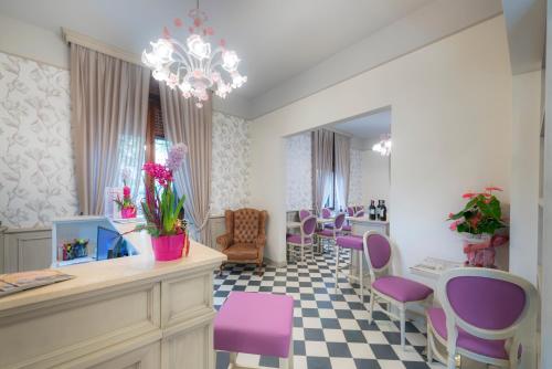 Ruang duduk di Villa Elda Boutique Hotel