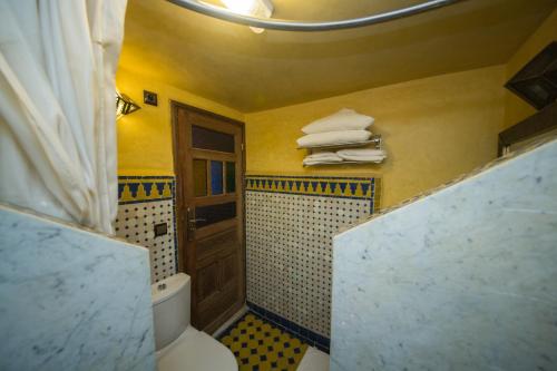 Koupelna v ubytování Riad Ghita Palace