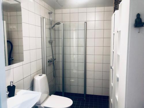 Koupelna v ubytování Annex Artilleri