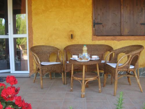 A patio or other outdoor area at Agriturismo La Barca In Secca