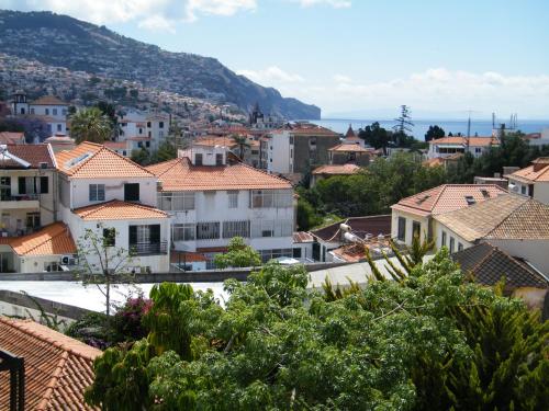 a view of a town with houses at Peaceful Top Floor Apt W Balconies - Cambridge RIGHT - AC in Funchal