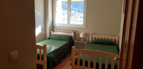 Postel nebo postele na pokoji v ubytování Xalet Marsal-Vacances Pirinenca