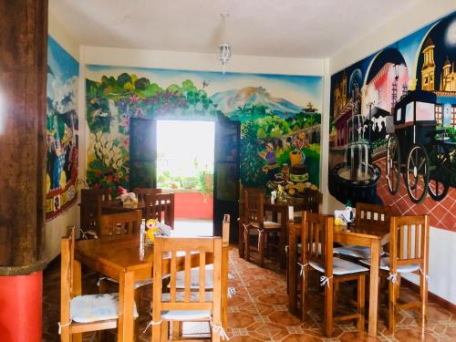Restoran atau tempat lain untuk makan di Hotel Posada San Antonio Coatepec