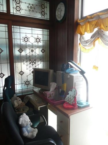 Zona de estar de Guesthouse Spring Flower