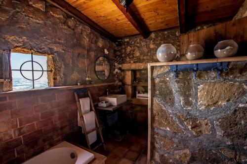 Ένα μπάνιο στο Villa Ammari