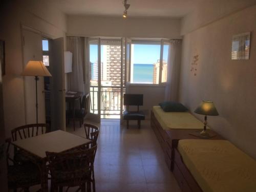 Et opholdsområde på Edificio Premier