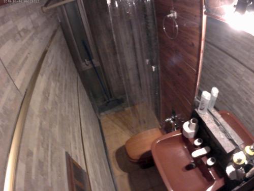 Et badeværelse på Apartment Esmeralda 740 Microcentro Downtown Area