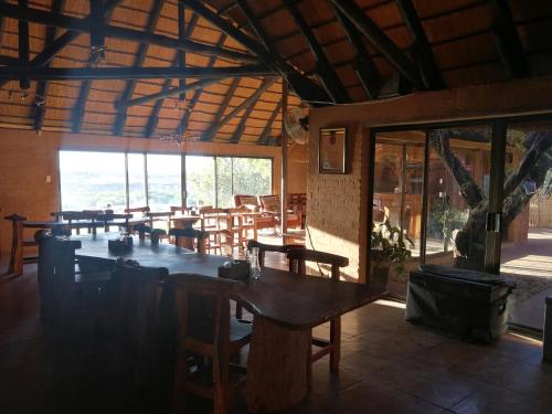 Nhà hàng/khu ăn uống khác tại Kamelruhe Guest House & Camping
