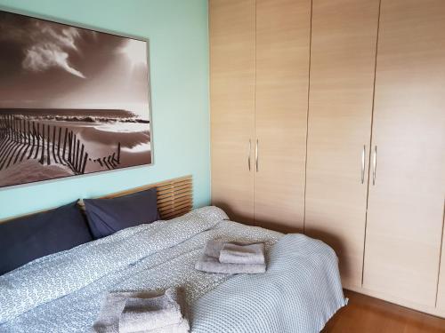 Katil atau katil-katil dalam bilik di Penthouse with Private Pool & Acropolis View