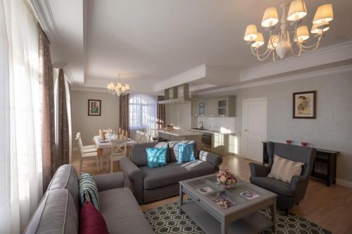 Zona d'estar a Hotel Monaco