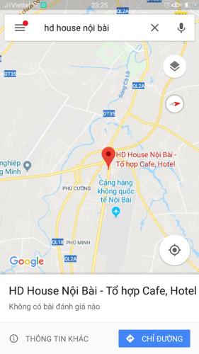 a map of the hilton house not bar at HD Hotel Nội Bài in Noi Bai