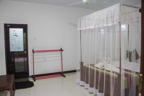Koupelna v ubytování Sigiriya Mana B&B