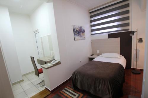 Koupelna v ubytování Hotel S