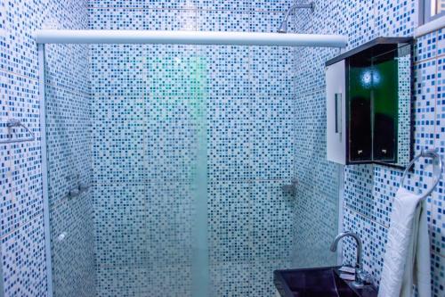 Ванная комната в Hotel Gramado da Serra